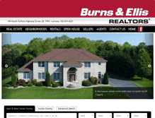 Tablet Screenshot of burnsandellis.com